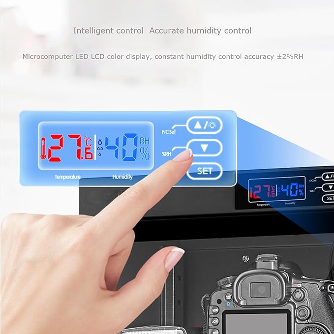 Automatic Digital Camera Dehumidify Storage 80L Dry Cabinet Box Storage 4 - Image 8