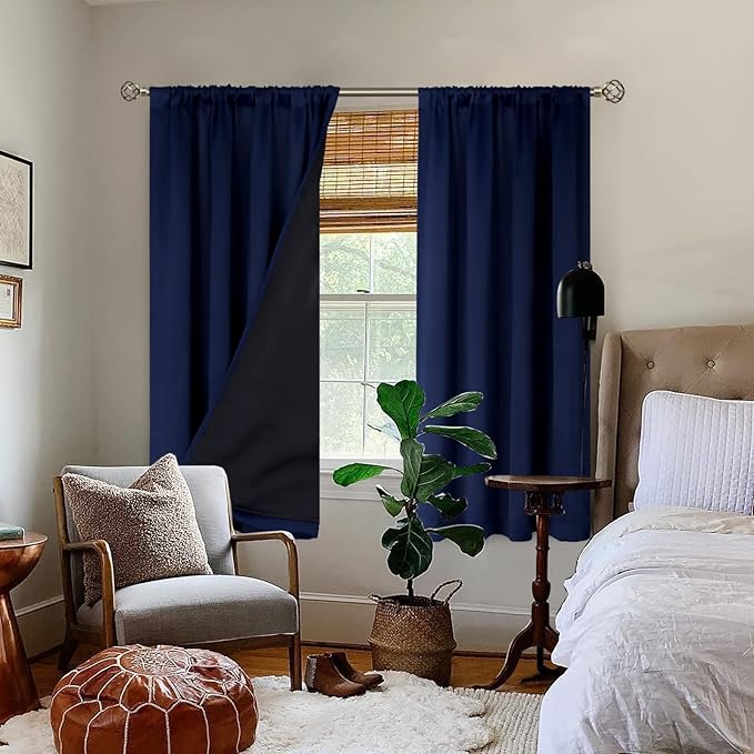 BGment Thermal Insulated 100% Blackout Curtains - Image 2