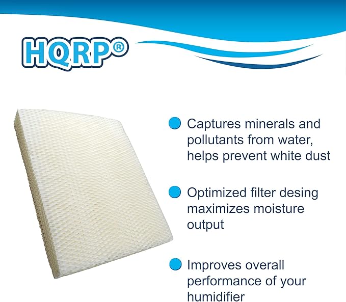 HQRP 2-Pack Humidifier Wick Filter Compatible - Image 4