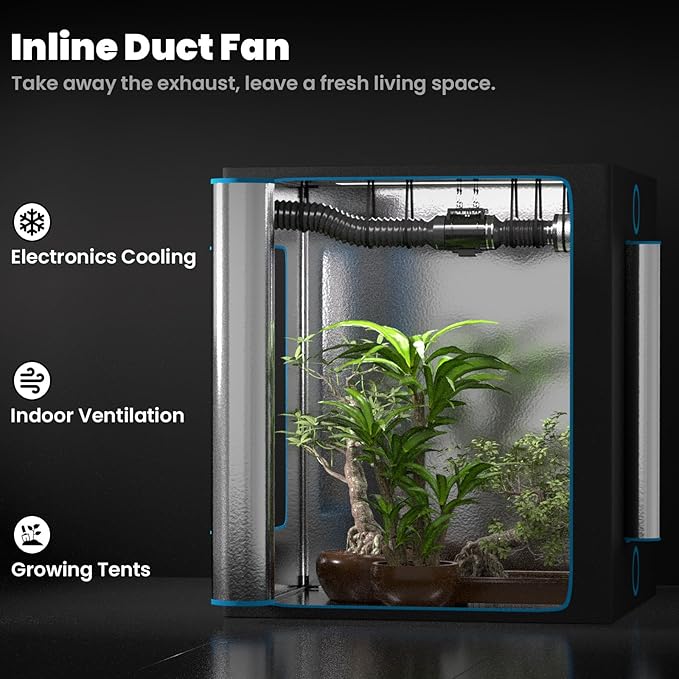 Quiet 8 Inch Inline Duct Fan - Image 2
