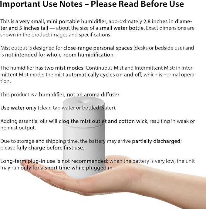 HODEMI Portable Mini Humidifier - Image 9