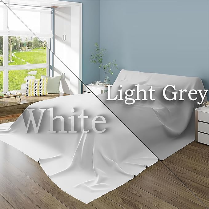 SIELUNO Furniture Dust Cover for Bed Flat Sheets King Size, Mattress Protector - Image 4