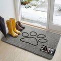 GORILLA GRIP SOAKSTOPPER Dog Door Mat, 48x30 Machine Washable Rug Absorbent by GorillaGrip