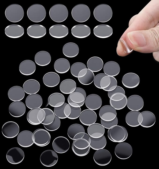100Pcs Glass Table Top Anti Slip Pads, Anti Slip Silicone Dots Pads by Unknown