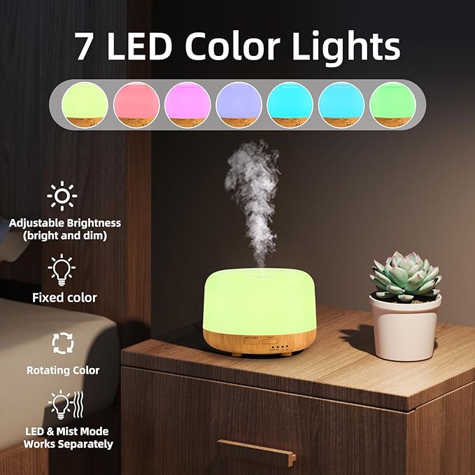 Aromatherapy Essential Oil Home Diffuser - Image 7