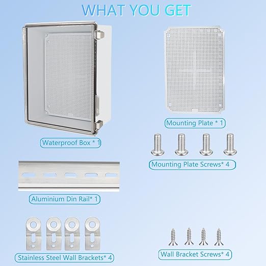 Outdoor Waterproof Box, IP67 ABS Junction Box Electrical Enclosure - Image 4