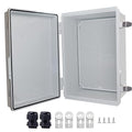 Outdoor Waterproof Box, IP67 ABS Junction Box Electrical Enclosure by LuSumtly