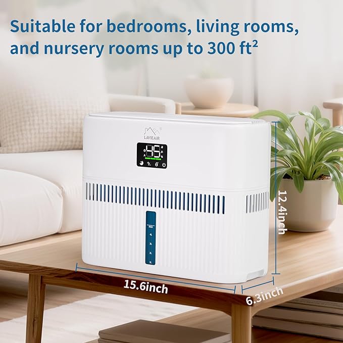 Smart Evaporative Humidifiers for Bedroom, Living Room, Large Room up to 300 ft² - Image 6