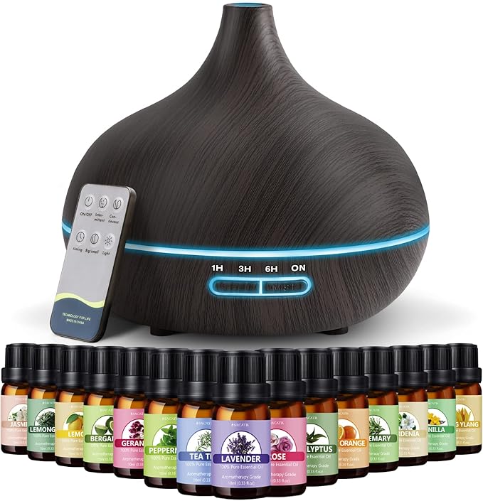 SACATR 550ml Aromatherapy Diffuser by SACATR