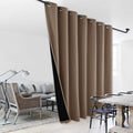 NICETOWN Noise Reducing Room Divider Curtains, Thermal Insulated 100% Blackout by NICETOWN