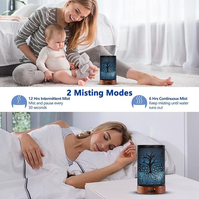 Aromatherapy Essential Oil Diffuser 150ml- Electric Cool Mist Aroma Diffuser - Image 4