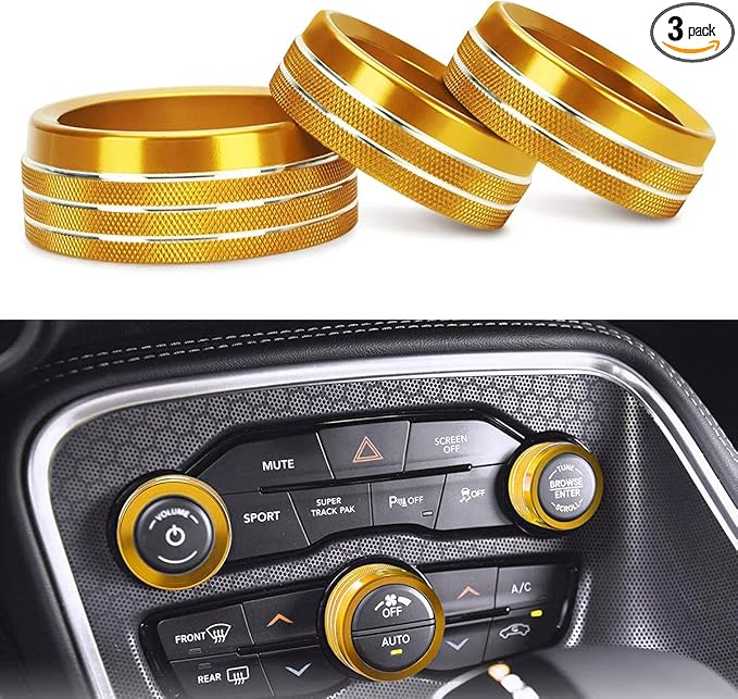 Auprite Climate Control Knob Covers by Auprite