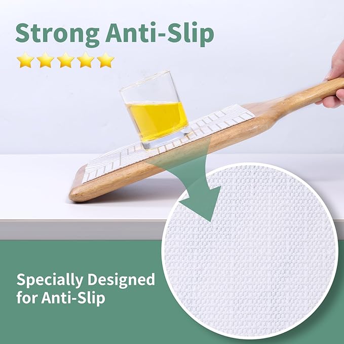 Shelf Liners for Kitchen Cabinets 17.5in x 20FT, Non Adhesive Cabinet Liner - Image 3