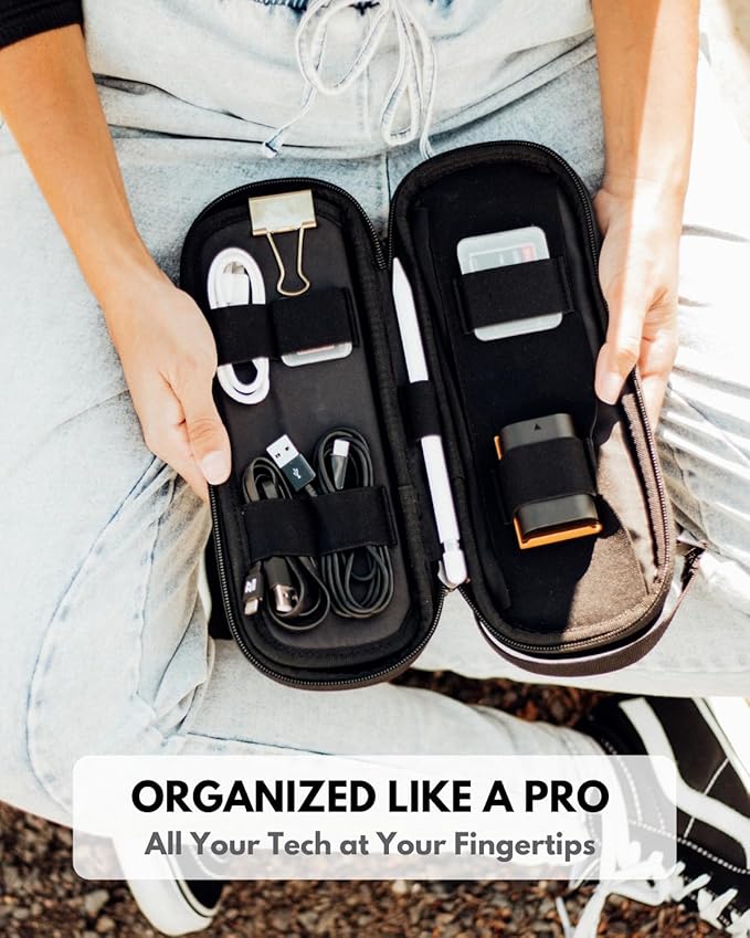 SIDE BY SIDE Electronics Organizer Travel Case - Image 6
