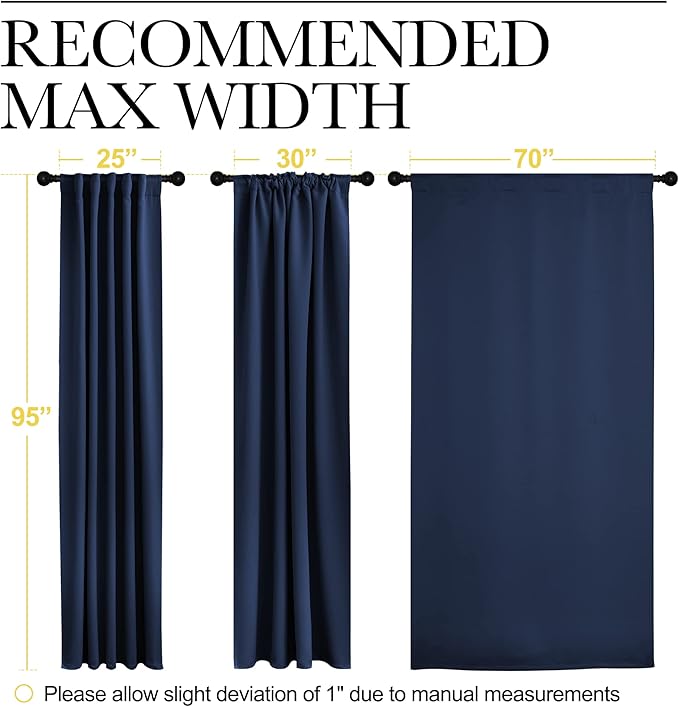 NICETOWN Vertical Blinds Window Curtain Panels - Image 7