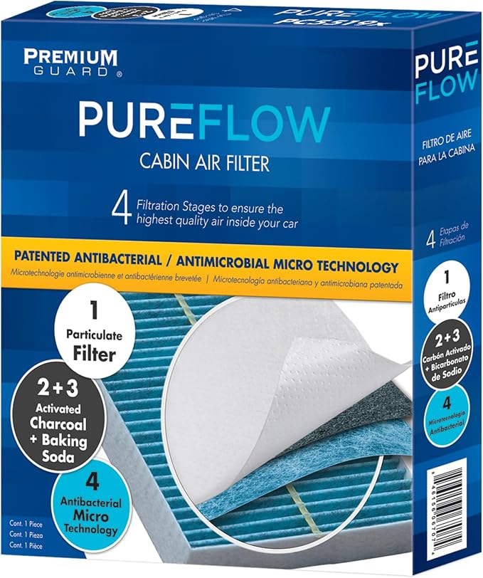 PUREFLOW PC99273X Cabin Air Filter | Fits 2017-2022 Kia Niro 1.6L; 2017-2019 - Image 2