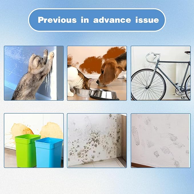 Wall Protector Clear Contact Paper Electrostatic Absorption Wall Protective - Image 7