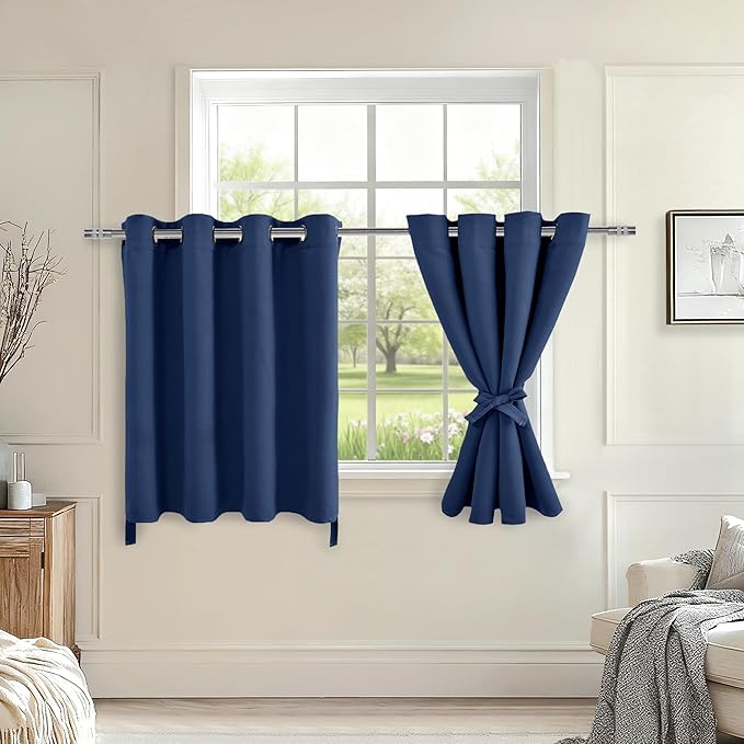 Hiasan RV Blackout Curtains for Bedroom, 52 x 36 Inches Long by Hiasan