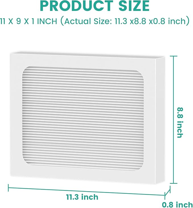 9 x 11 x 1 MERV 13 Replacement Dehumidifier Filter Compatible - Image 3