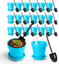 20 Pcs Nursery Pots with Humidity Dome, Cupcake Plant Nursery Pots with Bring A by Unknown