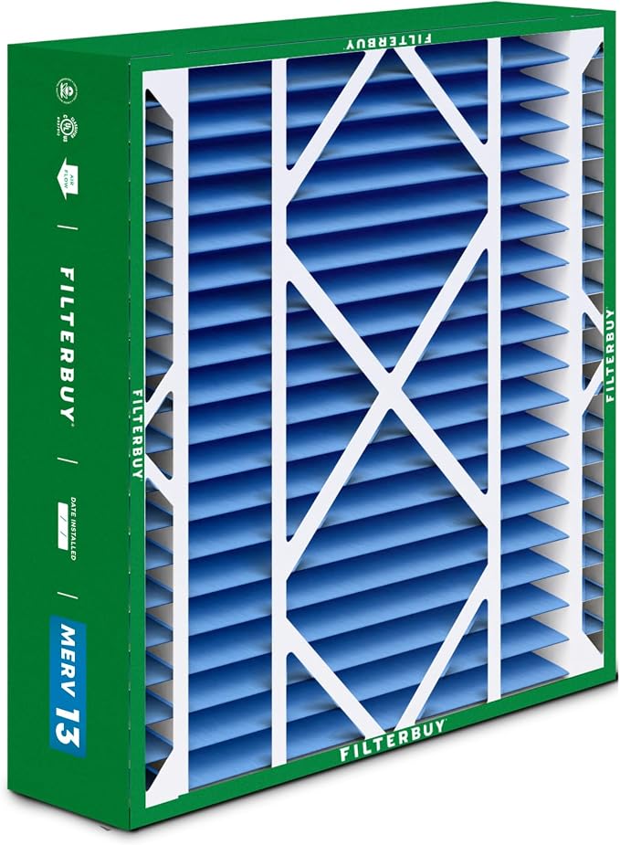 Filterbuy 21x24.5x5 Air Filter MERV 13 Optimal Smoke & Allergy Defense - Image 8