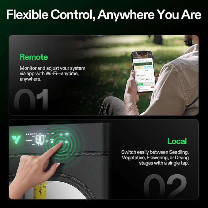 VGrow All-in-One Smart Grow Box, Professional System - Image 6