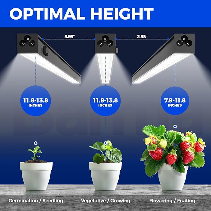 Barrina T5 Plant Lights for Indoor Growing, 1FT 10W Led Grow Light - Image 6