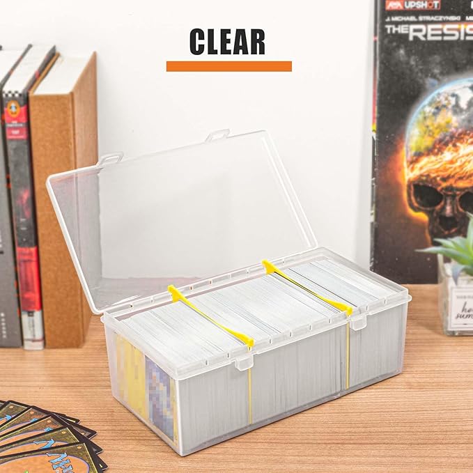 400 Count Plastic Trading Card Storage Box - Image 3