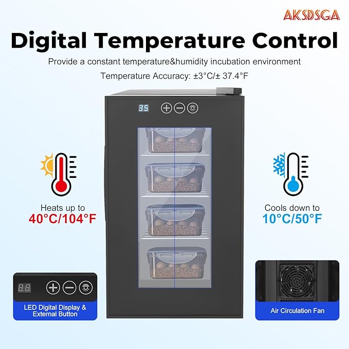 23L Reptile Incubator Cabinet Incubators - Image 3