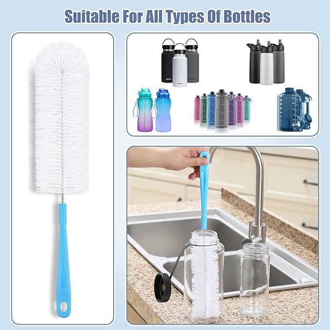 16" Bottle Brush Cleaner for Water Bottle - Image 3