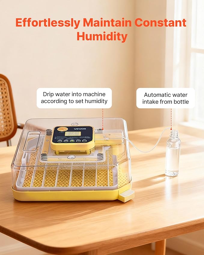 VEVOR 48 Egg Incubator, Automatic Egg Turner - Image 3