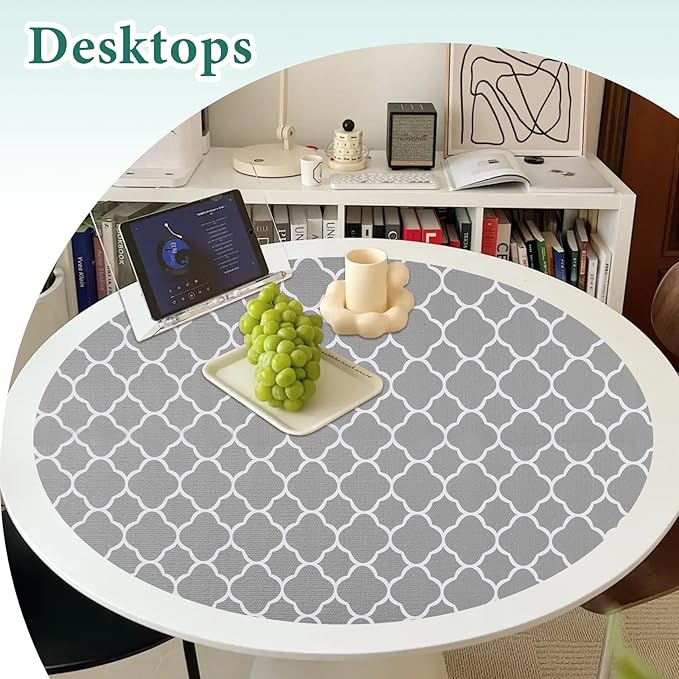 Shelf Liners for Kitchen Cabinets 17in x 30FT Non Adhesive Drawer Liner Gray - Image 7