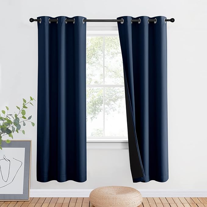 NICETOWN Room Warming Curtains, Full Shade Curtain Panel, Energy Smart & Noise by NICETOWN