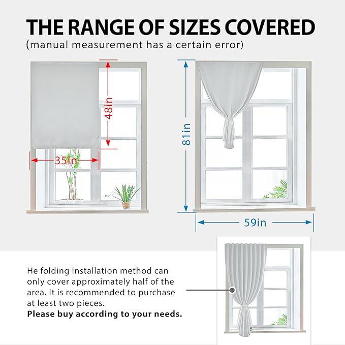 Magic Tape Stick on Portable Curtains - Image 3