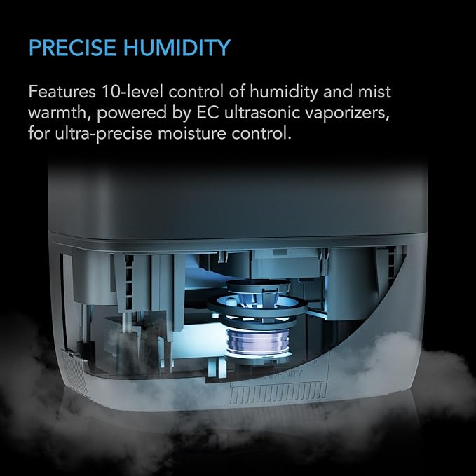 AC Infinity CLOUDFORGE T5, Warm Mist Plant Humidifier 9L - Image 5