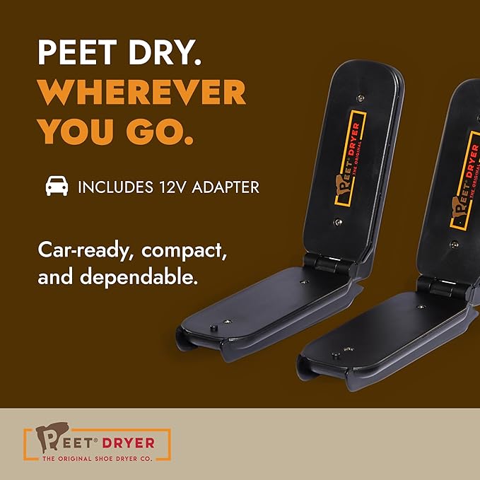 PEET, GO! Portable 2-Shoe Dryer, Electric Boot Dryer - Image 2