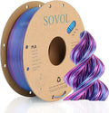 Sovol Dual Color PLA Filament 1.75mm, Silk PLA 3D Printing Material, Dual Color by Sovol