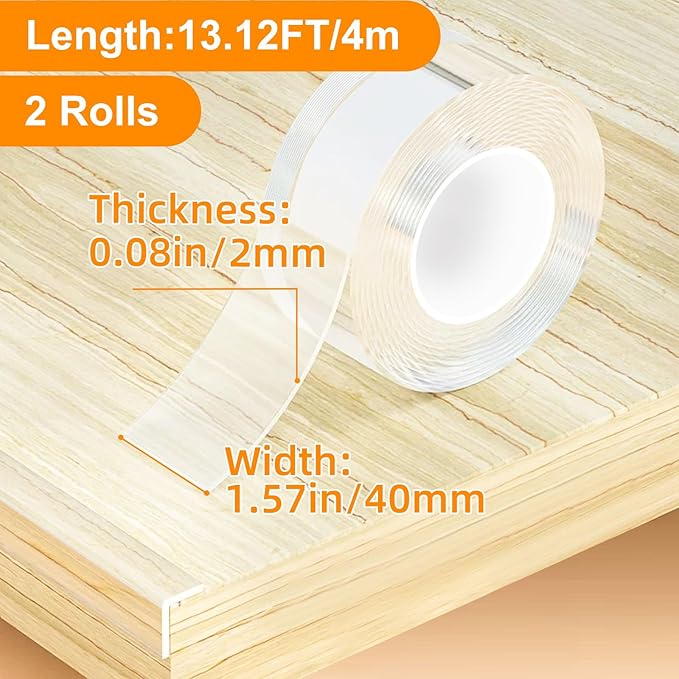 2 Rolls Clear Soft Corner Protectors - Image 5