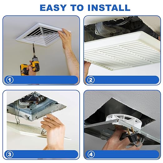 New Upgraded S97012026 Fan, Bathroom Fan Assembly Compatible - Image 5