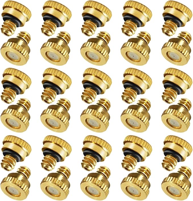 KUWAN 30pcs Brass Misting Nozzles by KUWAN