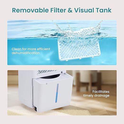 NEWBULIG 50Pints Dehumidifier - Image 6