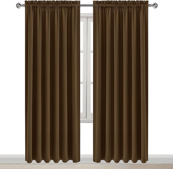 DWCN Blackout Curtains for Living Room Thermal Insulated, Energy Saving & Noise - Image 9