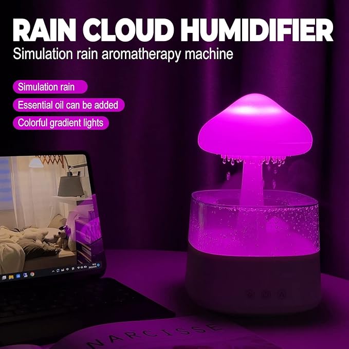 Rain Cloud Humidifier Water Drip - Image 5