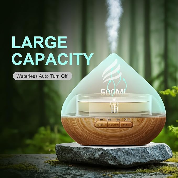 Essential Oil Scent Diffuser: 500ML Aroma Diffuser - Image 5