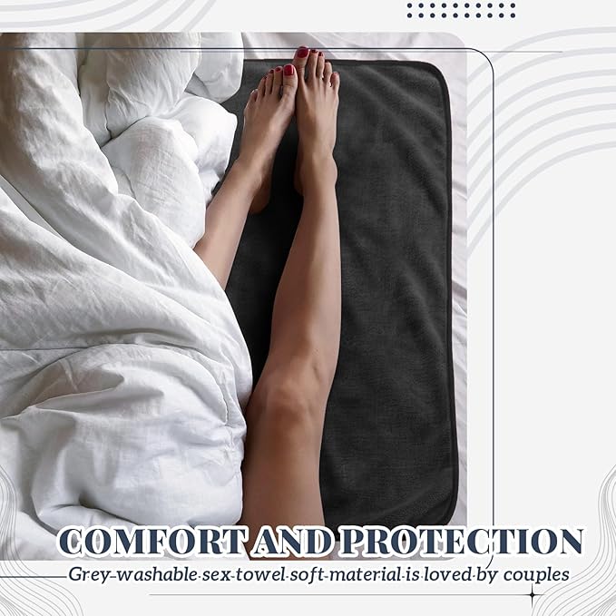 1 Pcs Couples Waterproof Mat 54 x 34 in Lover Reusable Stainproof Blanket Quiet - Image 6