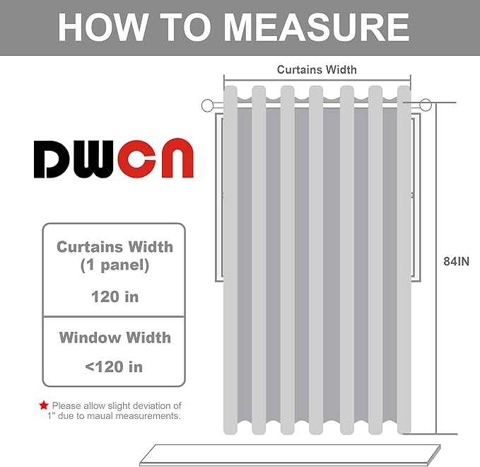 DWCN Room Divider Curtain - Image 9