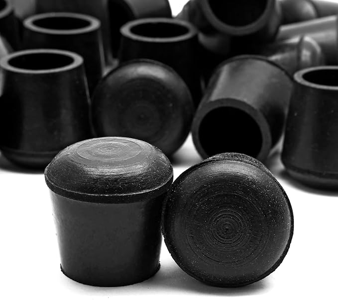 Piutouyar Round PVC Rubber Furniture Covers, 16mm / 5/8 Inches Table Chair Leg - Image 2