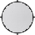 Repa Market 12" Inch Black Galvanized Steel Round Crawl Space Vent Grid by RepaMarket
