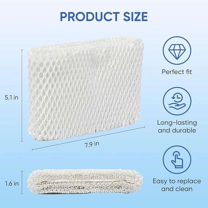 6 Pack Humidifier Filters HAC-504 Replacement - Image 2