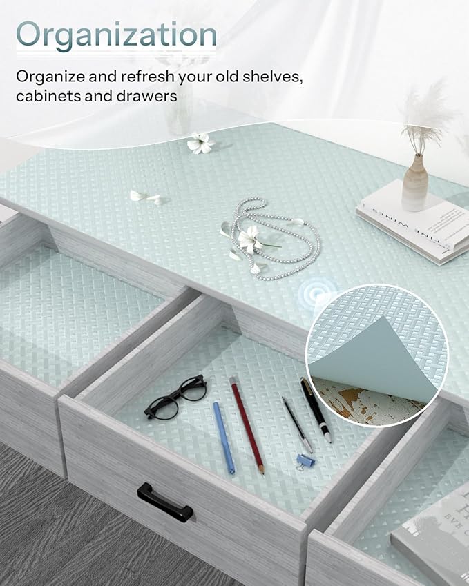Shelf and Drawer Liner for Kitchen Cabinet, Non-Adhesive 24in x 360in - Image 5